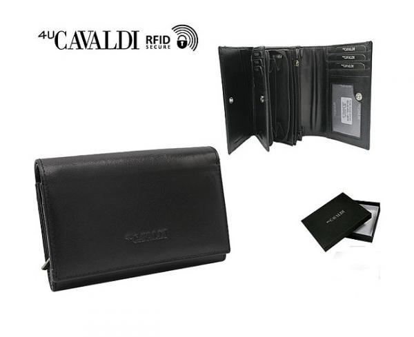 Dámska kožená peňaženka Cavaldi RD-22-GCL