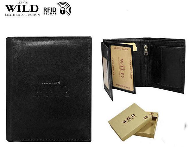Always Wild pánska kožená peňaženka N4-P-SCR