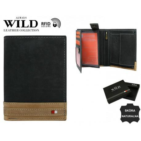 Always Wild pánska kožená peňaženka N104