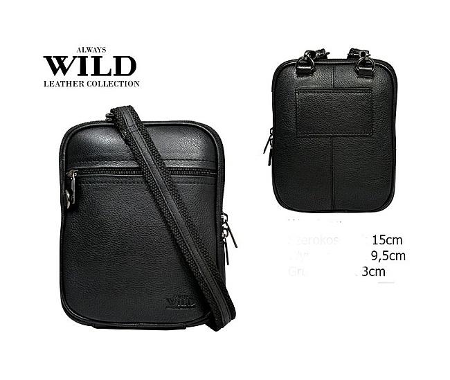Kožená pánska taška Wild 1113-NDM