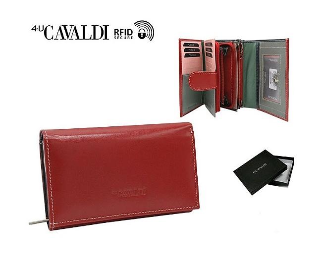 Dámska kožená peňaženka Cavaldi RD-B55-GCL