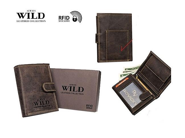 Always Wild pánska kožená peňaženka N4L-P-CHM