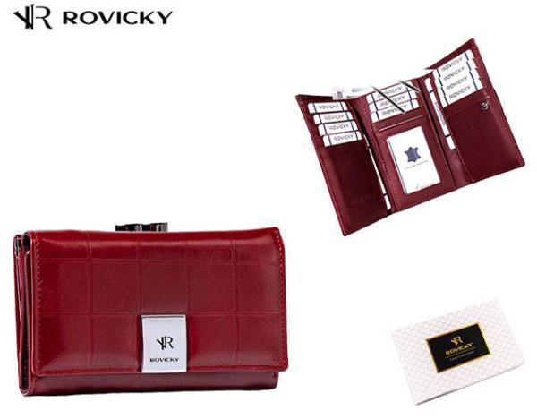 Dámska kožená peňaženka Rovicky RPX-23-3