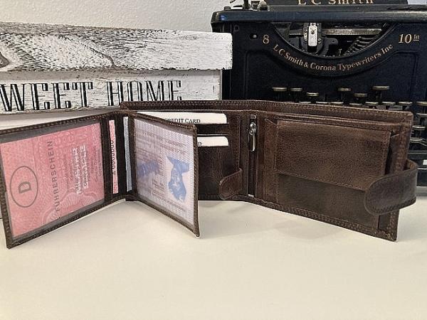 Pánska kožená peňaženka R 795