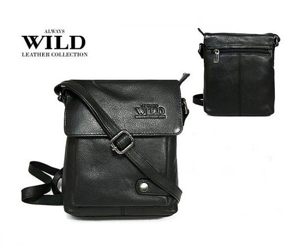 Kožená pánska taška Wild 012-NDM