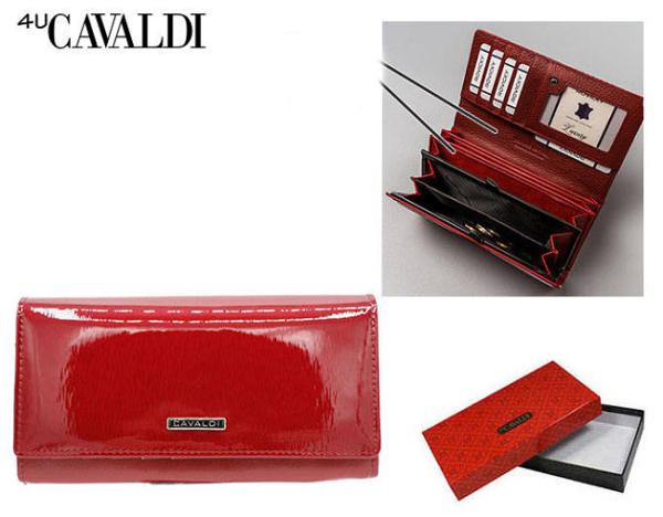 Dámska kožená peňaženka Cavaldi  PN24-LAK