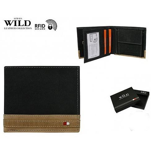 Always Wild pánska kožená peňaženka N01-R