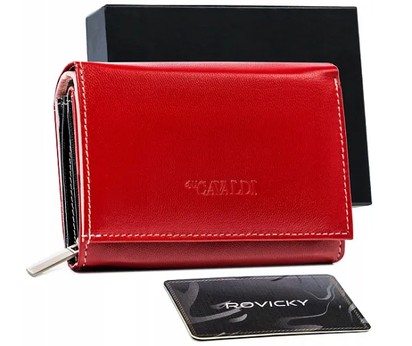 Dámska kožená peňaženka Cavaldi RD-02-Multi