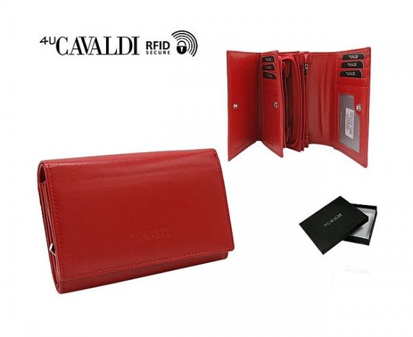 Dámska kožená peňaženka Cavaldi RD-22-GCL