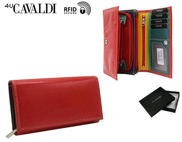 Dámska kožená peňaženka Cavaldi RD-07-GCL-6011