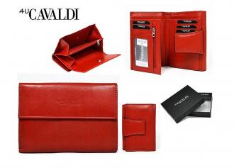Dámska kožená peňaženka Cavaldi RD-03-CMN