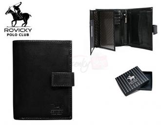 Pánska kožená peňaženka Rovicky Polo Club 326A-IL